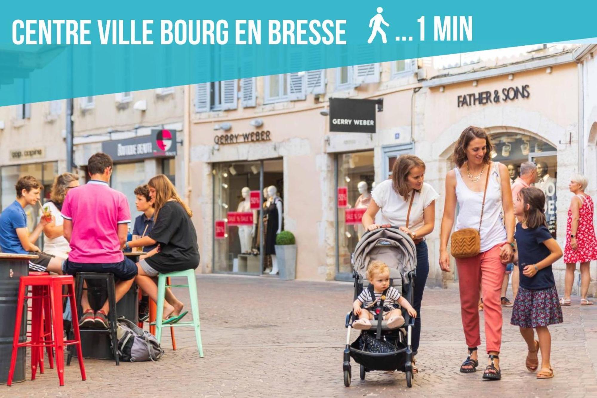 L'Escale - Topdestination-Bourg - Centre Ville - Classe 3 Etoiles Exterior foto